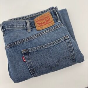 Levi's 550 Relaxed Fit Jeans Men's 40x30‎ Blue Denim Straight Leg